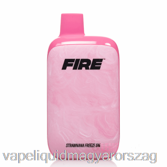 Fire Boost 12000 Eldobható Strawnana Freeze Vape Toll